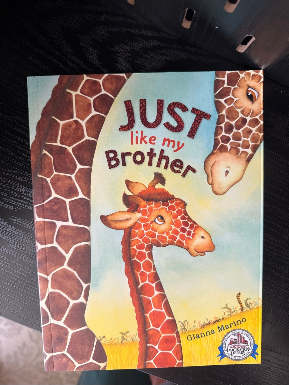Just Like My Brother - Giraffe Picture Book (Brown)